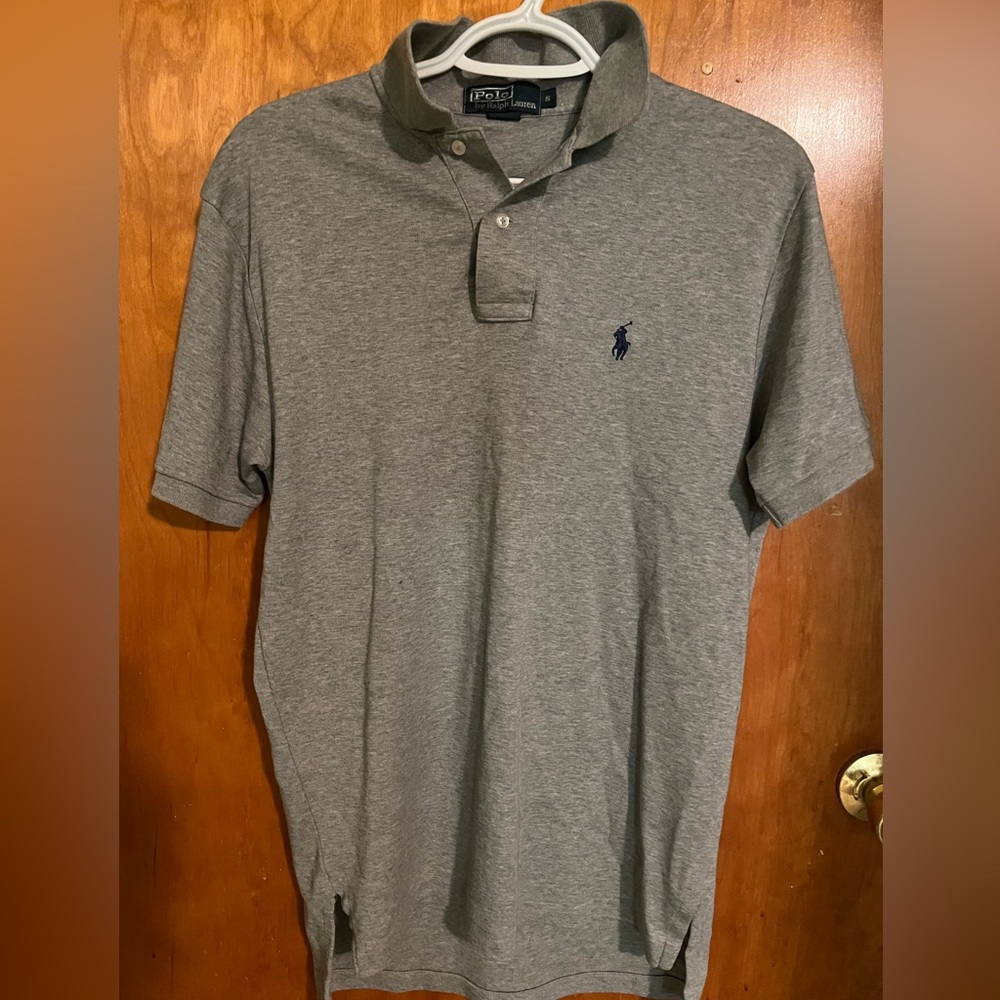 Ralph Lauren Grey Polo shirt Sz Small